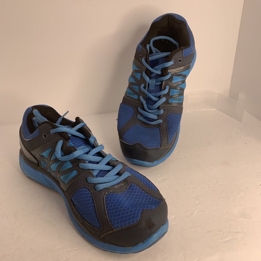 I-RUNNER Noble‎ Men's 11 W Diabetic Blue Athletic Walking Jogging Shoe Sneakers